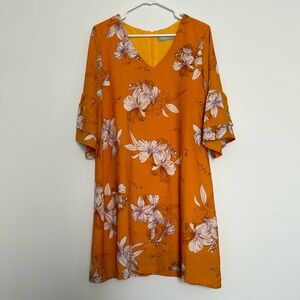 Belongsci Bell Floral Dress